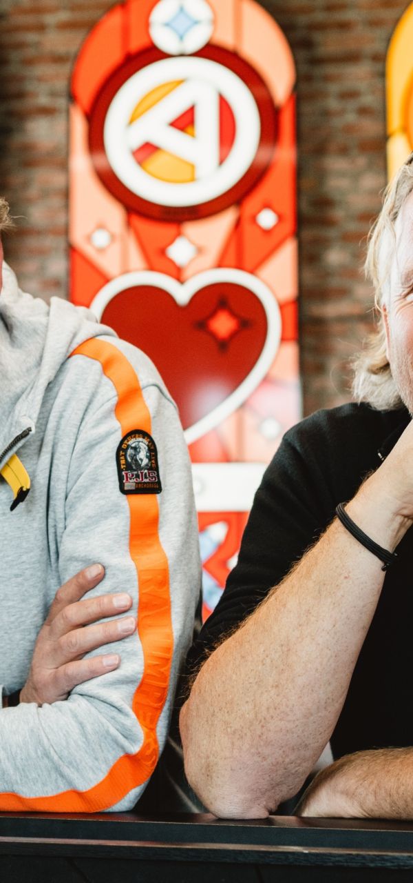 Persfoto Henk en Hans 1